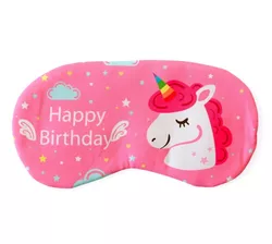 Earmazing.de Schlafmaske Happy Birthday Einhorn