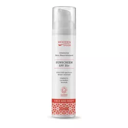 Sonnencreme für Körper und Gesicht LSF 35+ Holzlöffel 100 ml