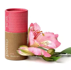 Ponio Pink natürliches Deodorant Natriumfrei 60g