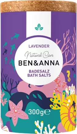 Ben & Anna Badesalz Lavendel 300 g