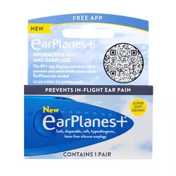 Cirrus EarPlanes+ Ohrstöpsel für Erwachsene