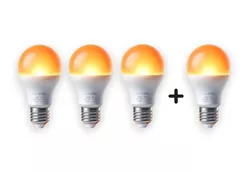 Lunesto Orange LED-Glühbirne E27 3er-Pack + 1 gratis