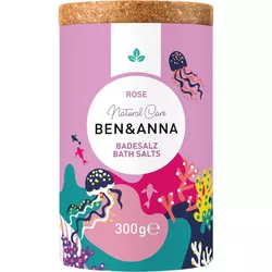 Ben & Anna Badesalz Rose 300 g