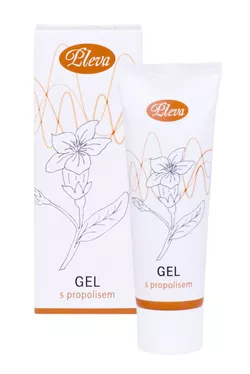 Pleva Natürliches Gel mit Propolis - 50g