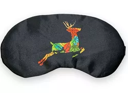 Schlafmaske - Farbiger Hirsch