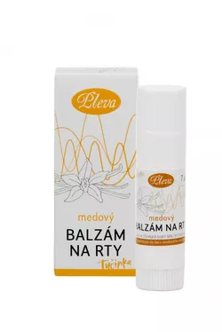 Pleva Honig-Lippenbalsam mit Vanillegeschmack - 7g