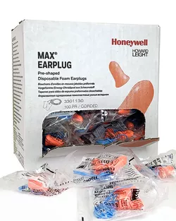 Howard Leight Maximum® mit Schnur - 100 Paar