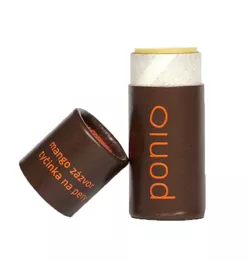 Ponio natürlicher Lippenbalsam Mango und Ingwer 9ml