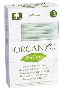 Organyc Wattestäbchen für die Ohren (200ks)