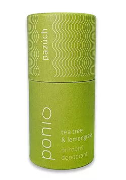 Ponio Tee Baum & Zitronengras natürliches Deodorant 65g