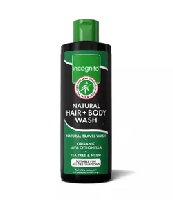 Incognito abweisendes Haar- und Körpershampoo 200 ml