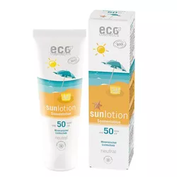 Eco Cosmetics Sonnenschutzlotion Neutral Unparfümiert LSF 50 BIO 125 ml